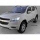Пороги алюминиевые (Emerald Black) Chevrolet TrailBlazer (2013-)