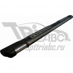 Пороги алюминиевые (Emerald Black) Peugeot Expert (2014-)