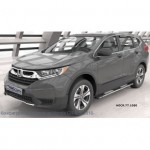 Пороги алюминиевые (Emerald Black) Honda CR-V (V 2017-)