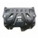 Защита картера двигателя и кпп VW PoloSD V-все(10-)/Skoda Fabia (Шкода Фабия)(10-), Rapid V-все(14-16-) (Композит 6 мм)