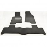 Коврики салона текстильные HUMMER H3 (2005-2010) (Велюр, полиамид)(подпятник п/у)(серые)
