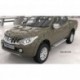 Пороги алюминиевые (Brillant) Mitsubishi L200 (2006-2013 / 2014- / 2015-) / Fiat Fullback (2016-) (серебр)