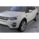 Пороги алюминиевые (Brillant) Land Rover Discovery Sport (2015-) (серебр)