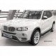 Пороги алюминиевые (Brillant) BMW X3 (F25 2010-) / BMW X4 (2014-) (черн/нерж)