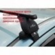 Багажная система LUX с дугами 1,2м прямоугольными в пластике а/м Nissan Qashqai 2014-... г.в., с креплением за дверной проём