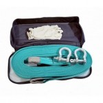 Трос-лента 18 т. профессиональный со скобами (в серой сумке) (длинна 9м.)