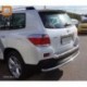Защита заднего бампера Toyota Highlander (2010-2013) (одинарная) d 60