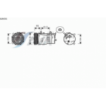 Компрессор кондиционера Volkswagen Bora