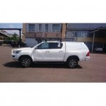 Крыша (кунг) кузова для Toyota Hilux (двойная кабина) (08.2015-) (загрунтована под покраску) (1 дверь) Cargo АВС-Дизайн