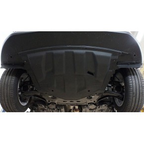 Защита картера двигателя и кпп Nissan Qashqai (Великобритания)V-все (2014-11.2015) (Композит 6 мм)
