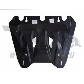 Защита картера двигателя и кпп Nissan Qashqai V-все (2007-03.2014