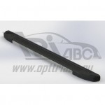 Пороги алюминиевые (Onyx) Peugeot Expert (2014-)