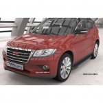 Пороги алюминиевые (Onyx) Haval H2 (2016-)