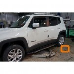Пороги алюминиевые (Onyx) Jeep Renegade (2015-)