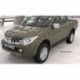 Пороги алюминиевые (Sapphire Black) Mitsubishi L200 (2006-2013 / 2014- / 2015-)/ Fiat Fullback (2016-)