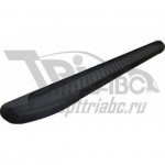 Пороги алюминиевые (Sapphire Black) Peugeot Expert (2014-)