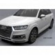 Пороги алюминиевые (Sapphire Black) Audi (Ауди) Q7 (2015-) без панорамной крыши