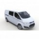 Пороги алюминиевые (Sapphire Black) Ford Transit Custom/ Tourneo Custom (2013-) (короткая база)