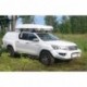 Бампер АВС-Дизайн передний Toyota Hilux 2015- (с оптикой)(белый)