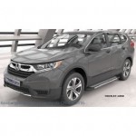 Пороги алюминиевые (Topaz) Honda CR-V (V 2017-)