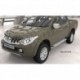 Пороги алюминиевые (Opal) Mitsubishi L200 (2006-2013 / 2014- / 2015-)/ Fiat Fullback (2016-)
