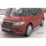 Пороги алюминиевые (Opal) Haval H2 (2016-)