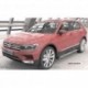 Пороги алюминиевые (Emerald silver ) Volkswagen Tiguan (2017-)