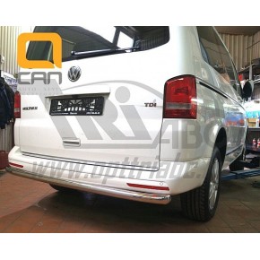 Защита заднего бампера Volkswagen T5 /T6 (2012-) (одинарная) d 60