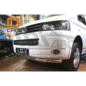 Защита переднего бампера Volkswagen T5 (2012-) /T6 (2015-)  (одинарная) d 60