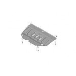 Защита двигателя,кпп Peugeot 207 V-1.4,1.6 (2006-2012) / Citroen C3 Picasso V-1.4,1.6 (2009-2014) (1,5 мм, Сталь)
