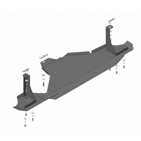 Защита заднего бампера Renault Duster V-1,5