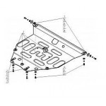 Защита двигателя,кпп Toyota Corolla V-1,4
