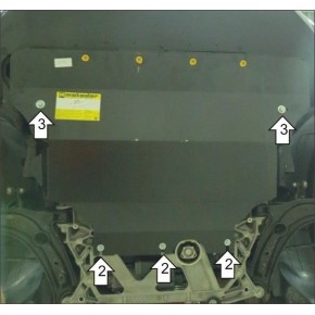 Защита  двигателя,кпп Volkswagen Passat B8 V-1,4
