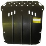 Защита  двигателя,кпп Ssangyong Actyon New V-2(10-13-) (2 мм, Сталь)