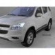 Пороги алюминиевые (Corund Black) Chevrolet TrailBlazer (2013-)