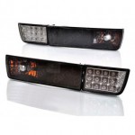 Тюнинг - фонарь - катафот л+п (комплект) в бампер с led (светодиоды) (4 шт) Volkswagen Golf 3