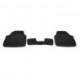Коврики салона текстильные 3D Lux Premium для BMW 1** F20 (2011 - )(2 ряда)(задние с перемычкой) черный