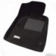 Коврики салона текстильные 3D Lux Premium для Lexus GS250/350/450h RWD (2012 - )(2 ряда)(задние с перемычкой) черный
