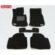 Коврики салона текстильные 3D Lux для BMW 1** F20 (2011 - )(2 ряда)(задние с перемычкой) черный