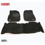 Коврики салона текстильные 3D Lux для Lexus LX470 (1998 - 2007)(2 ряда)(сплошной 2й ряд) черный
