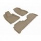 Коврики салона текстильные 3D Lux для Lexus RX350/450 (2009 - )(2 ряда)(сплошной 2й ряд) бежевый