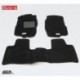 Коврики салона текстильные 3D Lux для Mercedes Benz W164 (ML-Class) (2005 - 2011)(2 ряда)(сплошной 2й ряд) черный