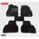 Коврики салона текстильные 3D Lux для Nissan Juke (2010 - )(2 ряда)(задние с перемычкой) черный