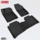 Коврики салона текстильные 3D Lux для Nissan Teana (2013 - )(2 ряда)(сплошной 2й ряд) черный