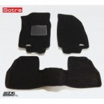 Коврики салона текстильные 3D Lux для Opel Mokka (2012 - )(2 ряда)(сплошной 2й ряд) черный