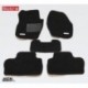 Коврики салона текстильные 3D Lux для Volvo S60 (2010 - )(2 ряда)(задние с перемычкой) черный