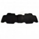 Коврики салона текстильные 3D Lux для Toyota RAV 4 III SWB (2006 - 2011)(2 ряда)(сплошной 2й ряд) черный