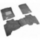 Коврики салона текст.Toyota Land Cruiser 150 Prado 2012 LINER 3D Lux с бортиком серые