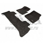Коврики салона текст.Toyota Corolla 2013 (для USA) LINER 3D Lux с бортиком черные