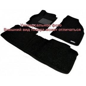 Коврики салона текст.Land Rover Discovery 4 LINER 3D Lux с бортиком черные